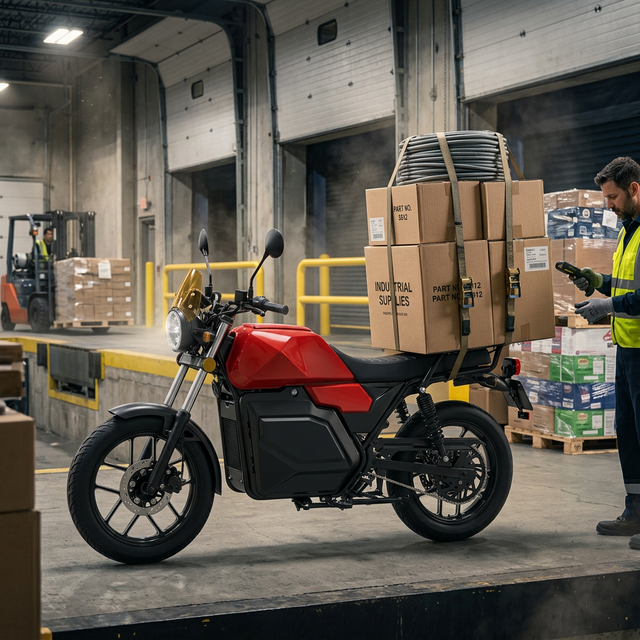 Cargo Electric Motorcycles Manufacturer for Commercial Transport