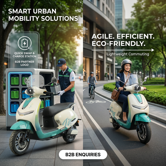 Electric Scooters for Urban Mobility and Fleet Programs