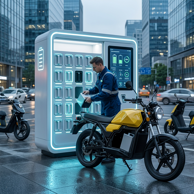 Swap-ready / Battery Service Solution